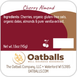 Cherry Almond Oatballs