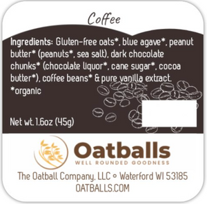 Coffee Oatballs