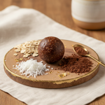 Dark Chocolate + Coconut Oatballs